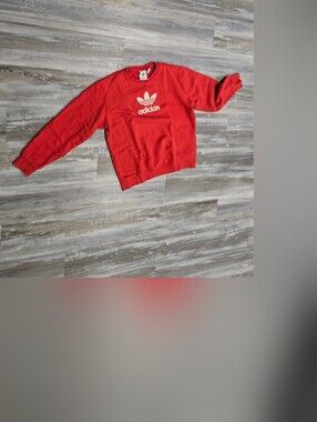 Vintage Adidas Red Trefoil Sweatshirt